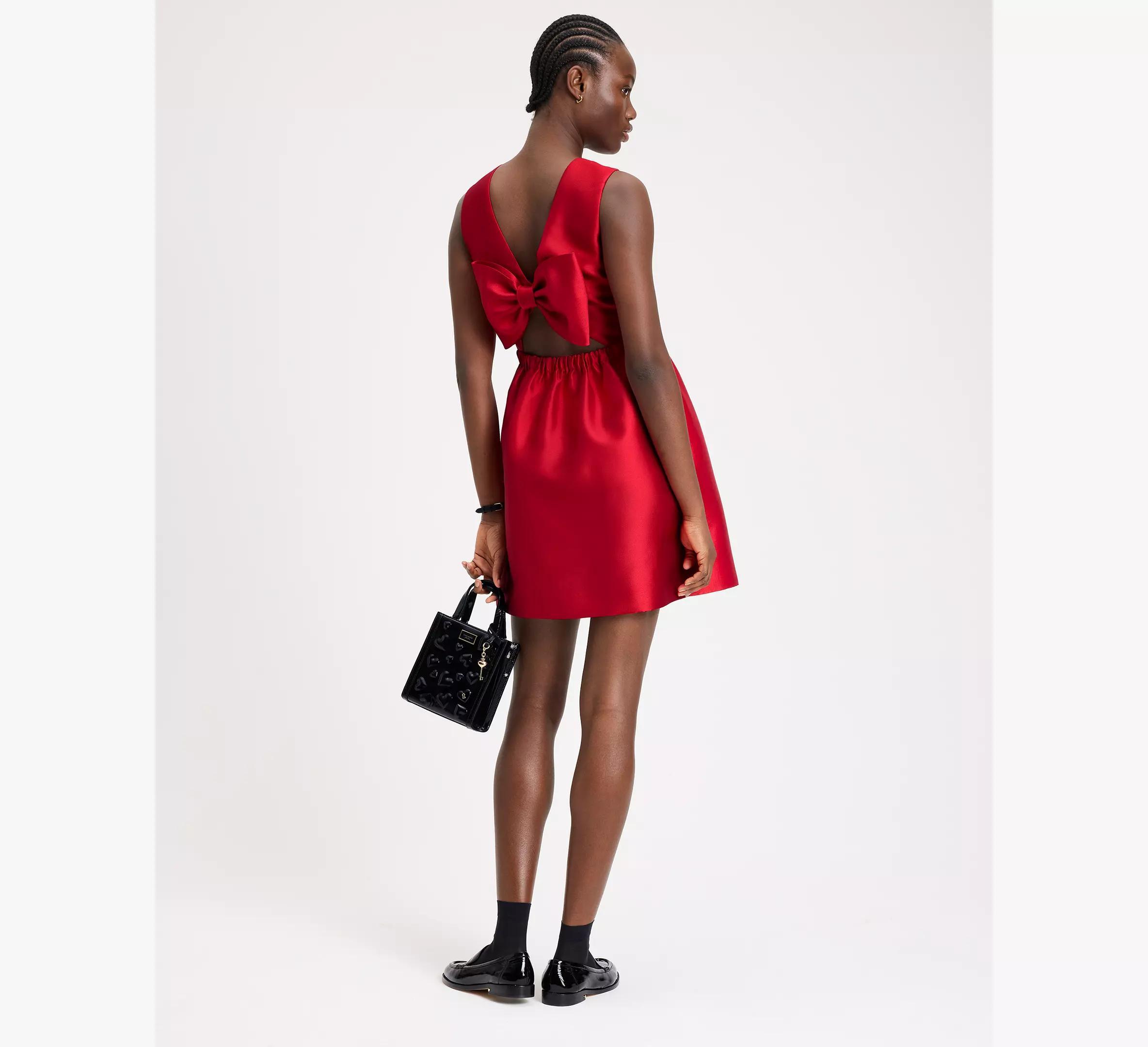 Fit-and-flare Bow Dress Product Image