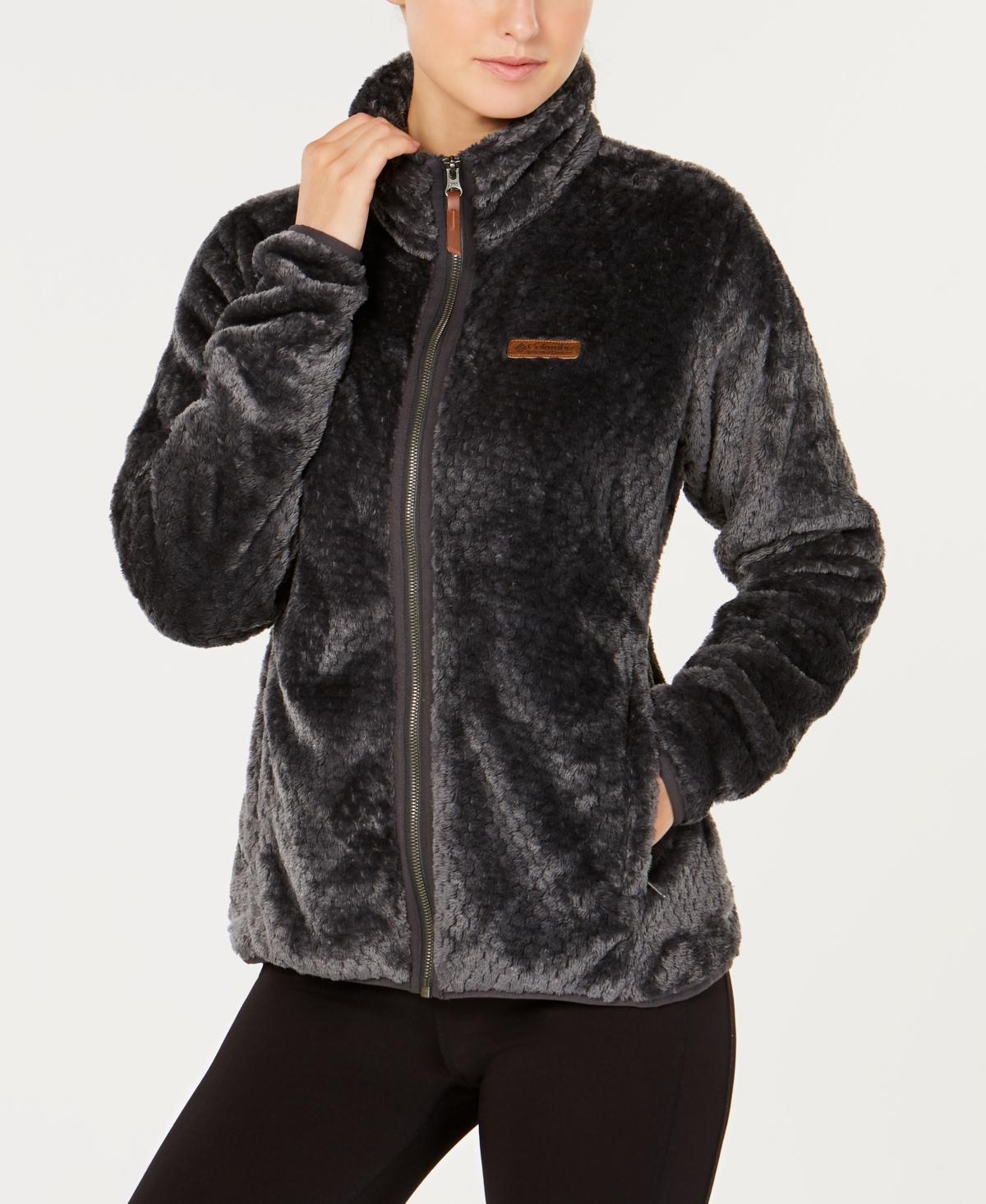Women's Columbia Fireside Sherpa Fleece Jacket, Size: XXL, Chalk Product Image