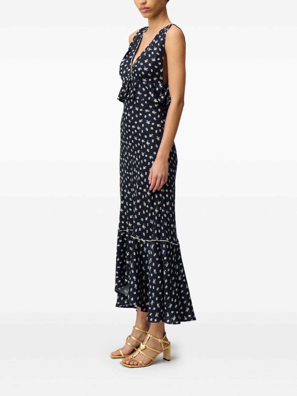 floral-print maxi dress Product Image