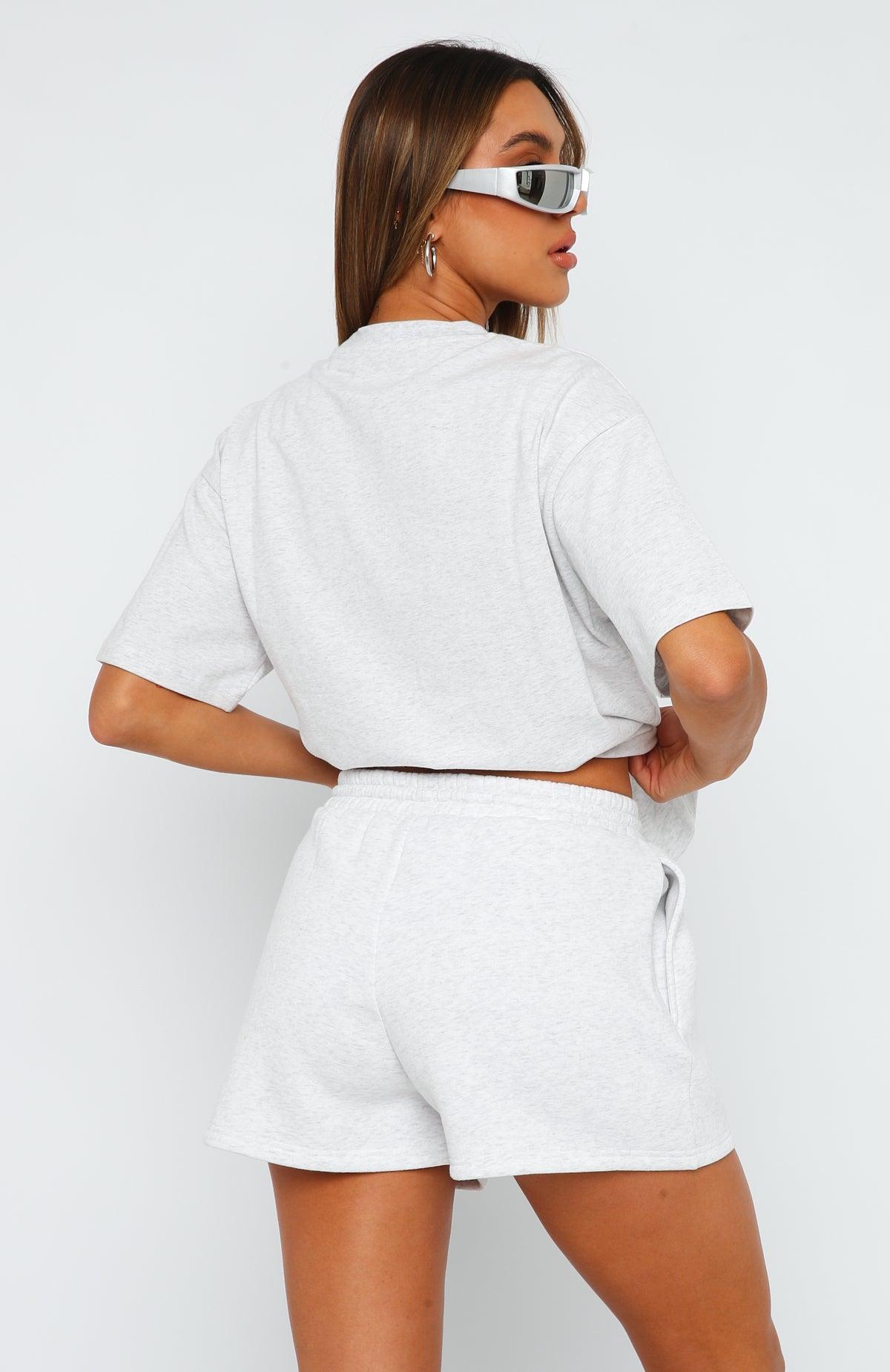 Comfort Club Oversized Tee Mist Product Image