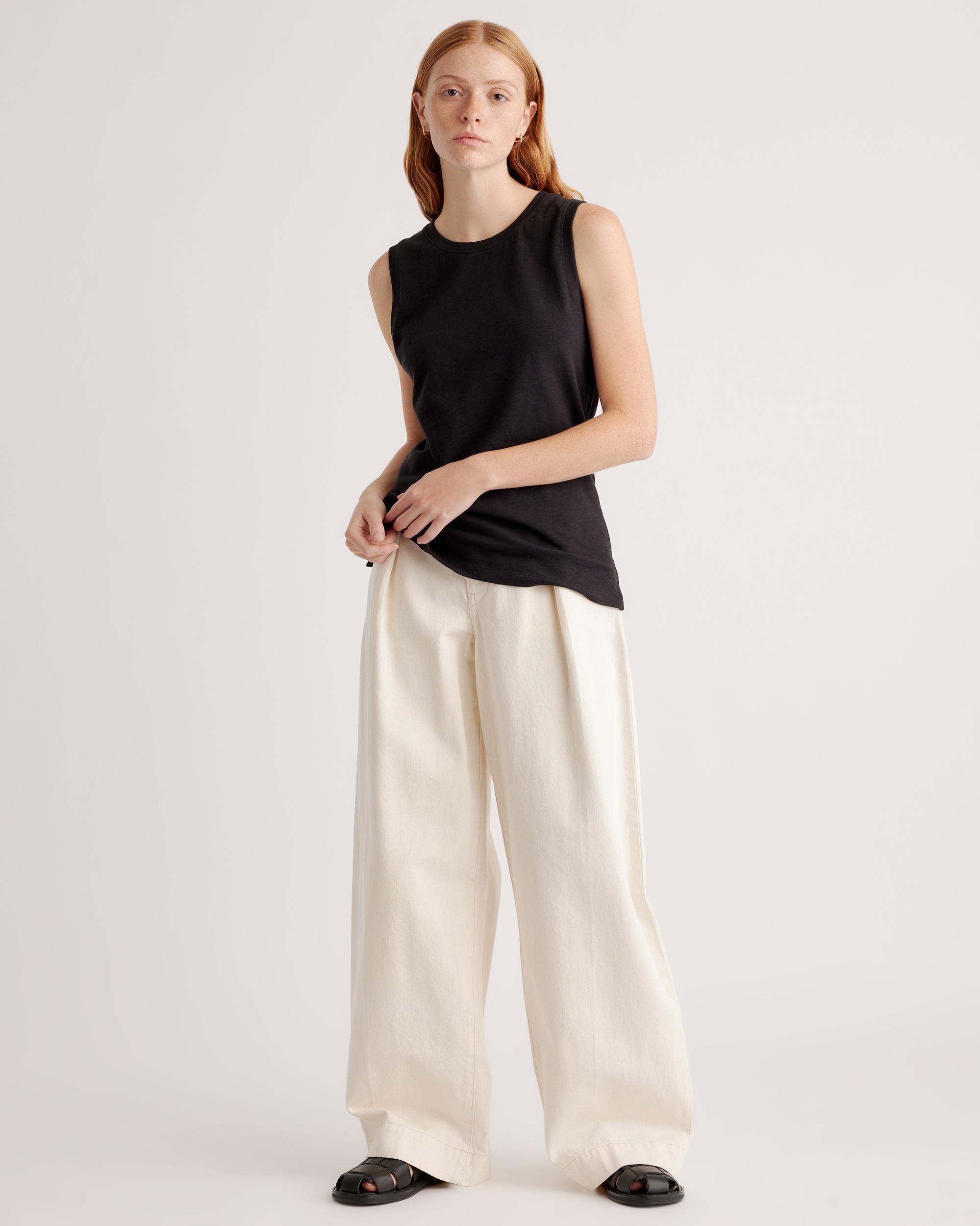Quince | Women's Slub Tank Top Organic Cotton Product Image