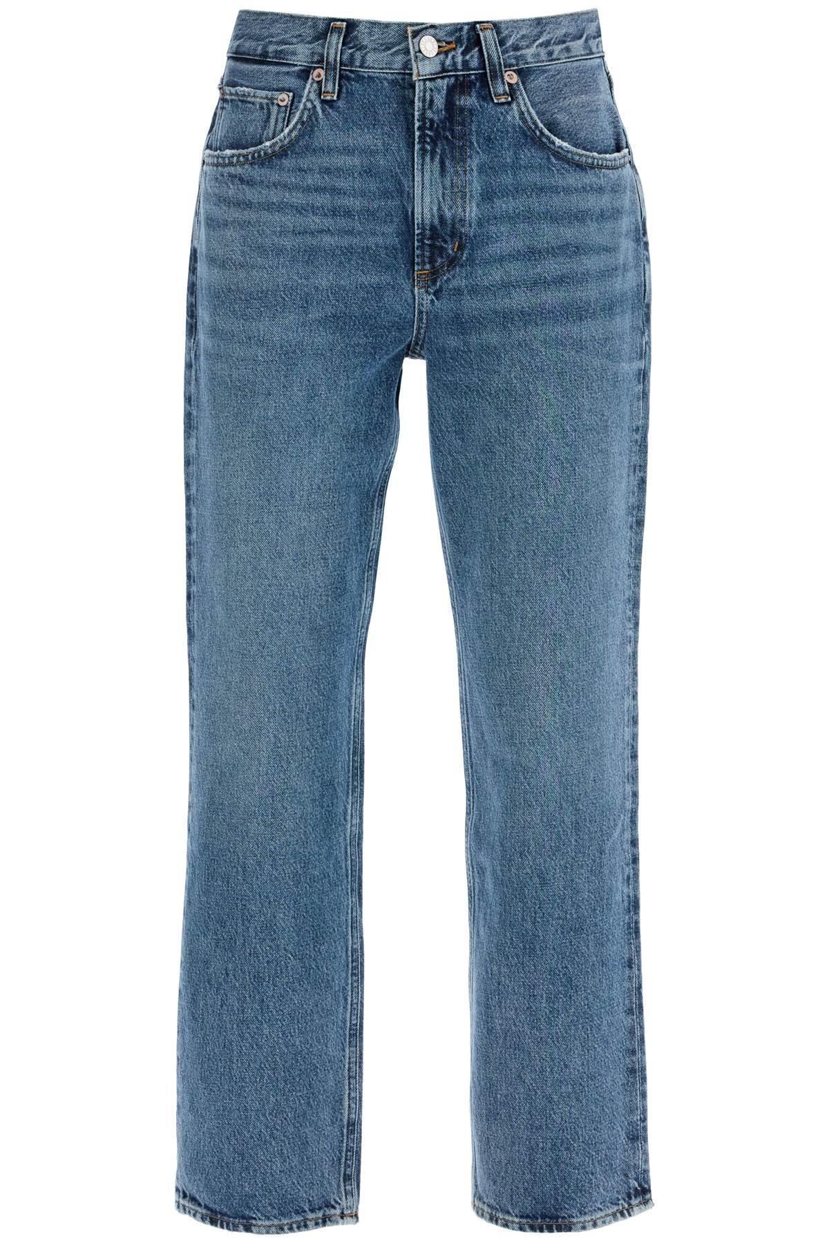 AGOLDE Vintage Effect Valen Jeans In Blue Product Image