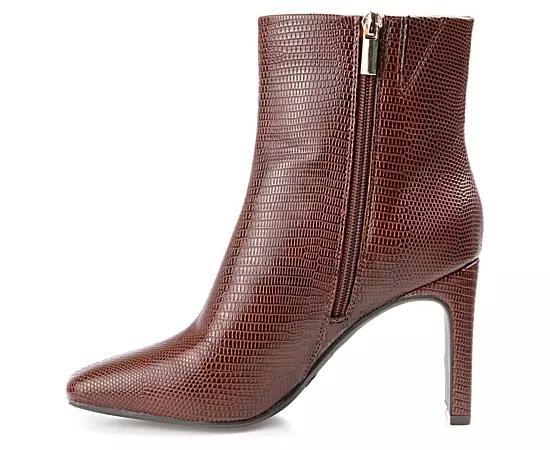 Journee Sarla Tru Comfort Foam™ Women's High Heel Ankle Boots, Size: 10, White Product Image