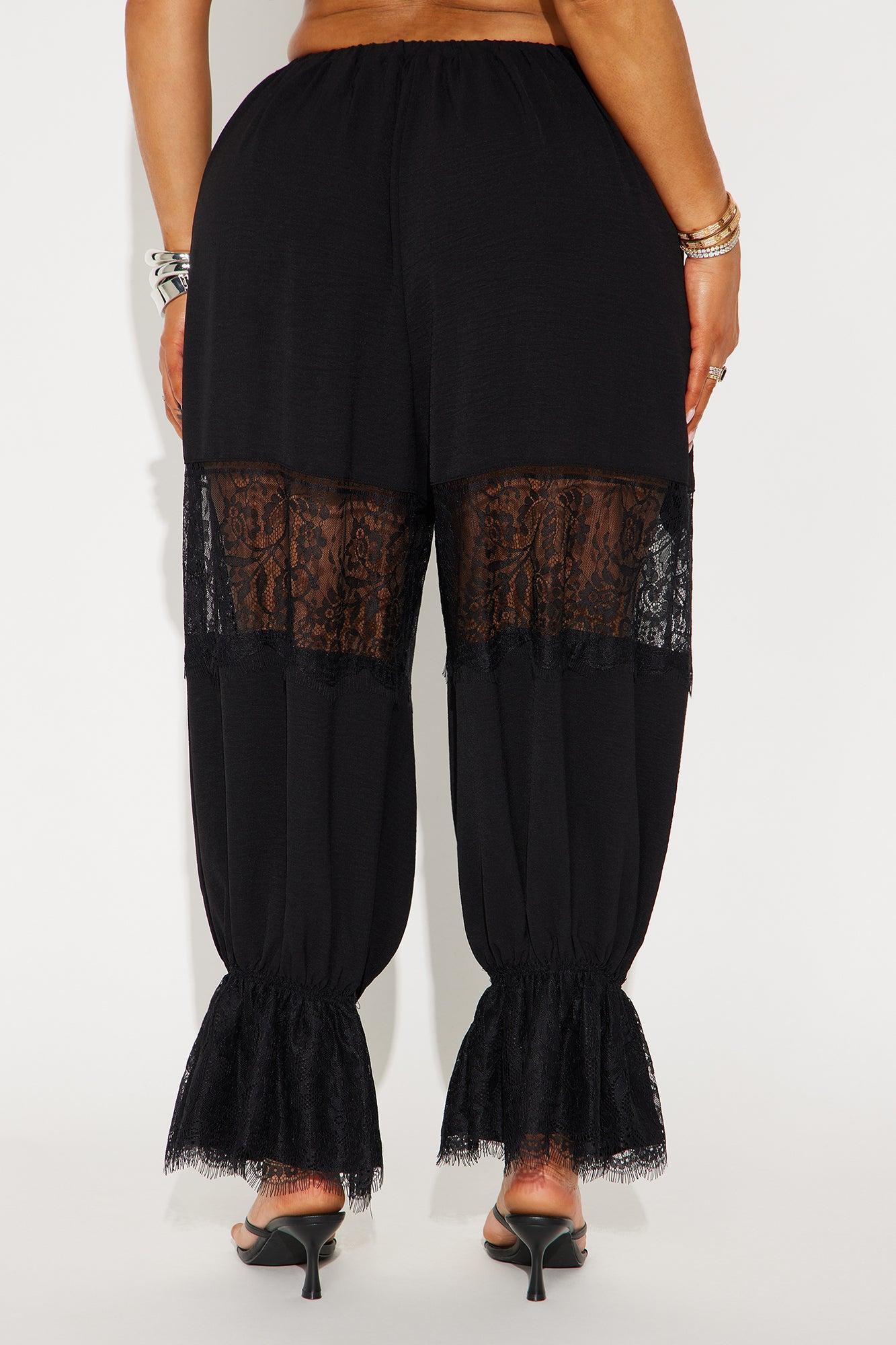 Kloe Cropped Pant - Black Product Image