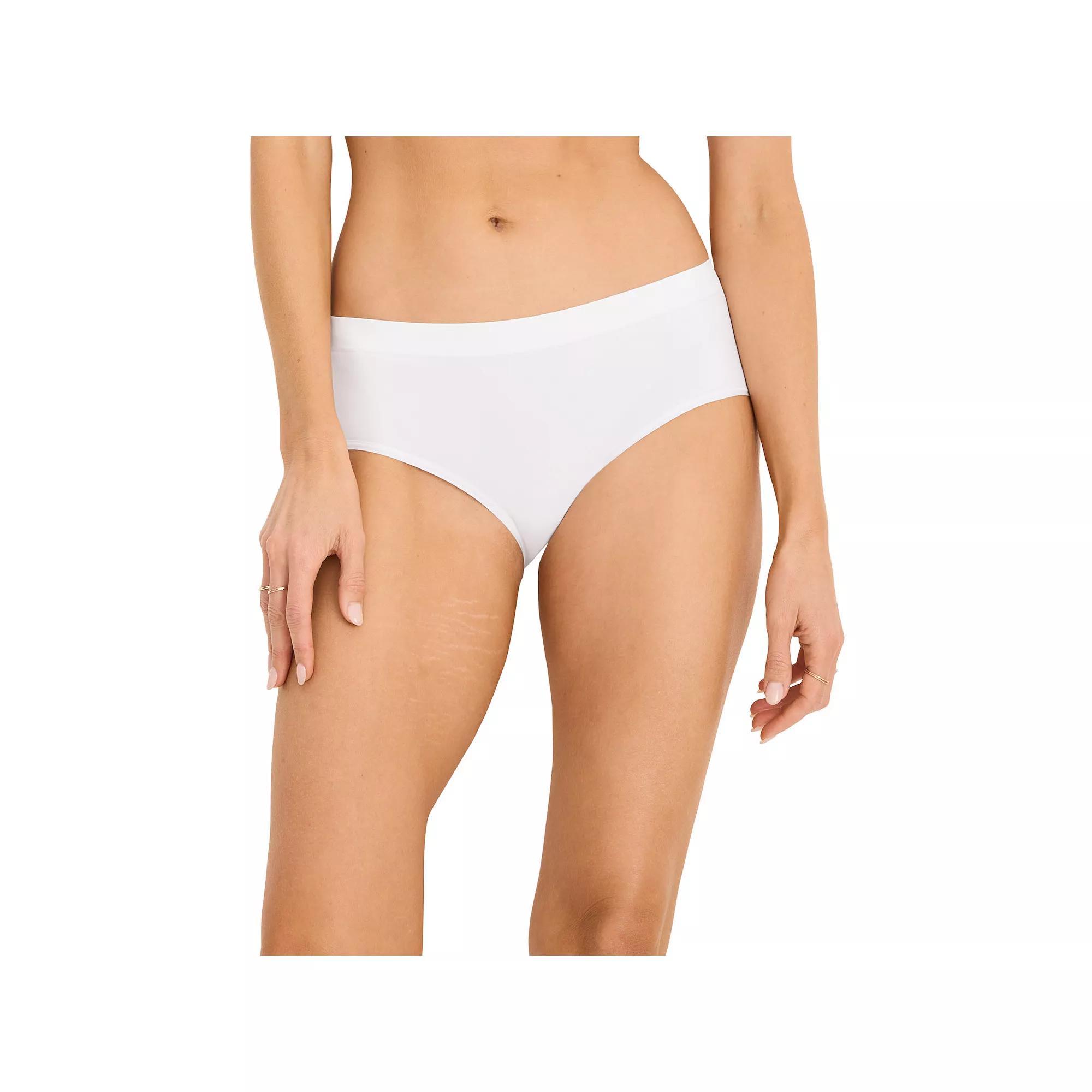 Women's Jockey® Seamfree® Hipster Panty 3787, Size: Large, White Product Image