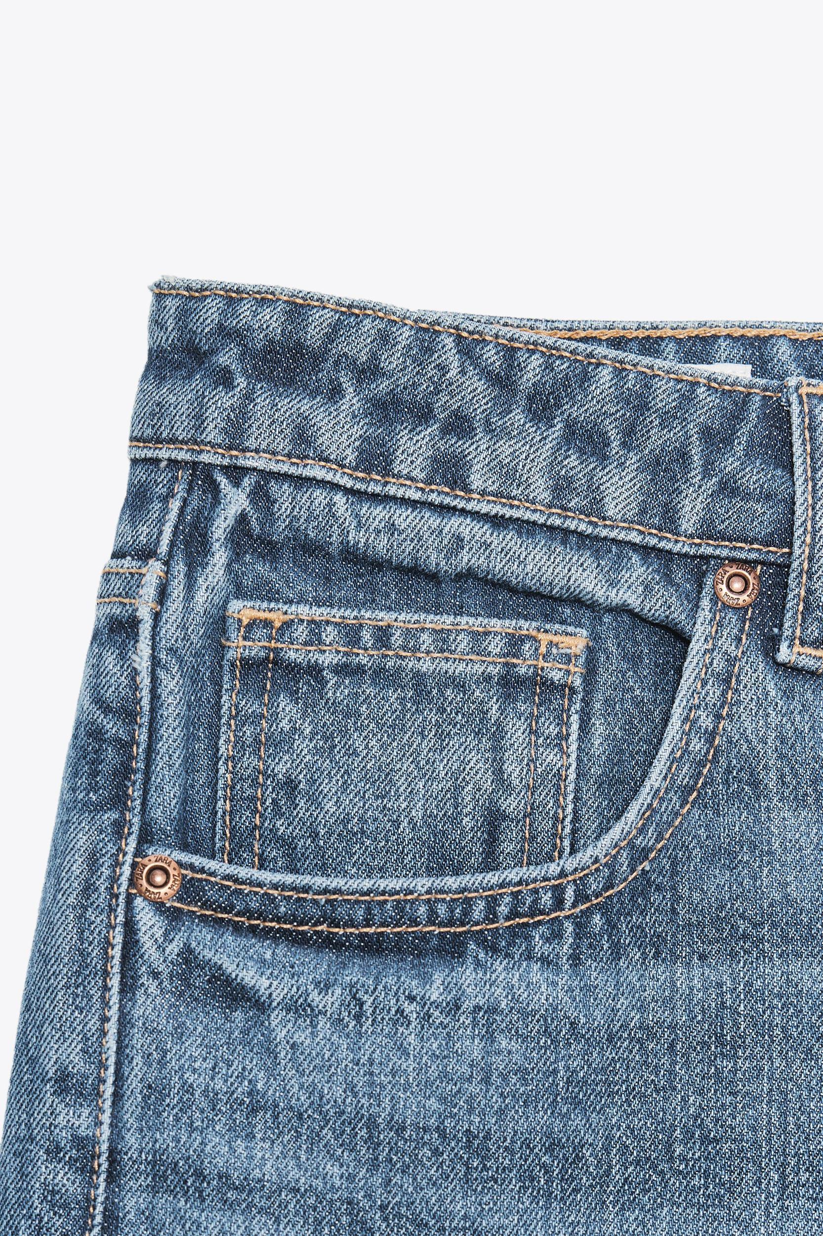 TRF MID-RISE WIDE LEG JEANS Product Image