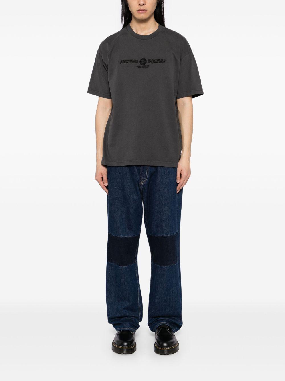 logo embroidered T-shirt Product Image