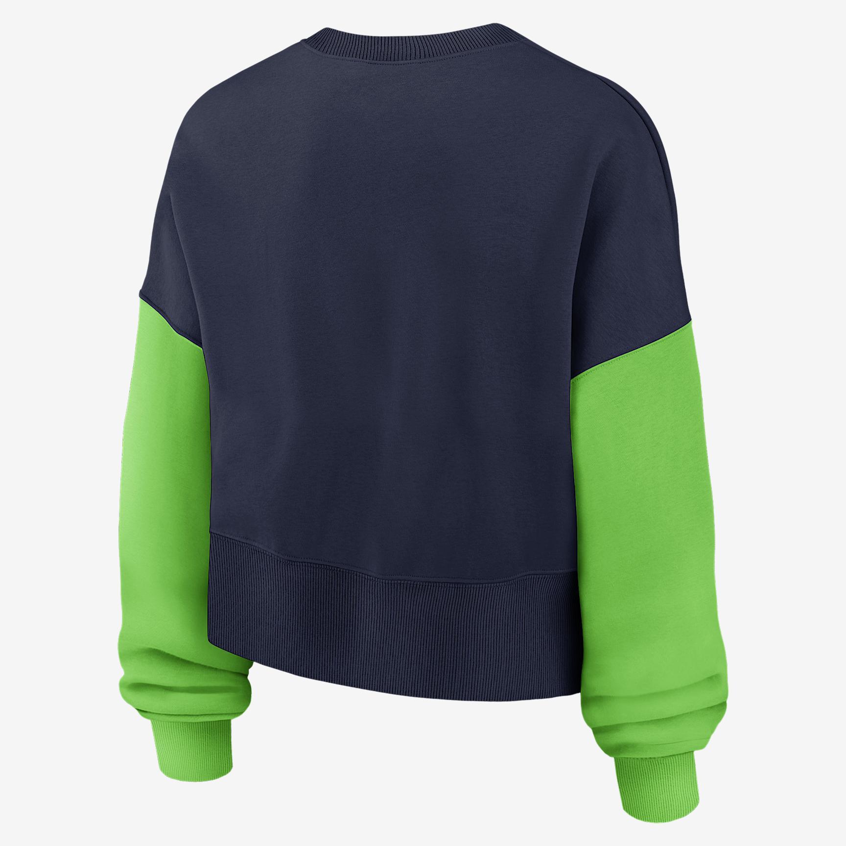 Seattle Seahawks Women's Nike NFL Pullover Crew Product Image