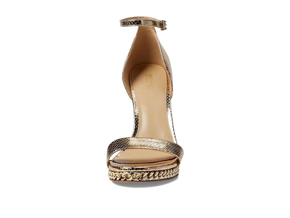 Jordyn Embellished Leather Platform Sandal Product Image