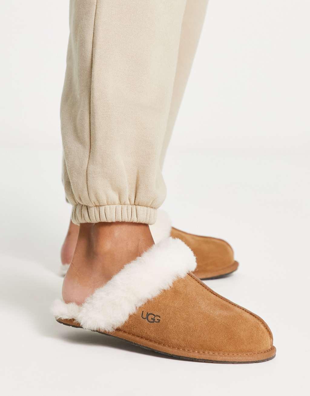 Ugg Womens Scuffette Shearling Mule Slippers Product Image