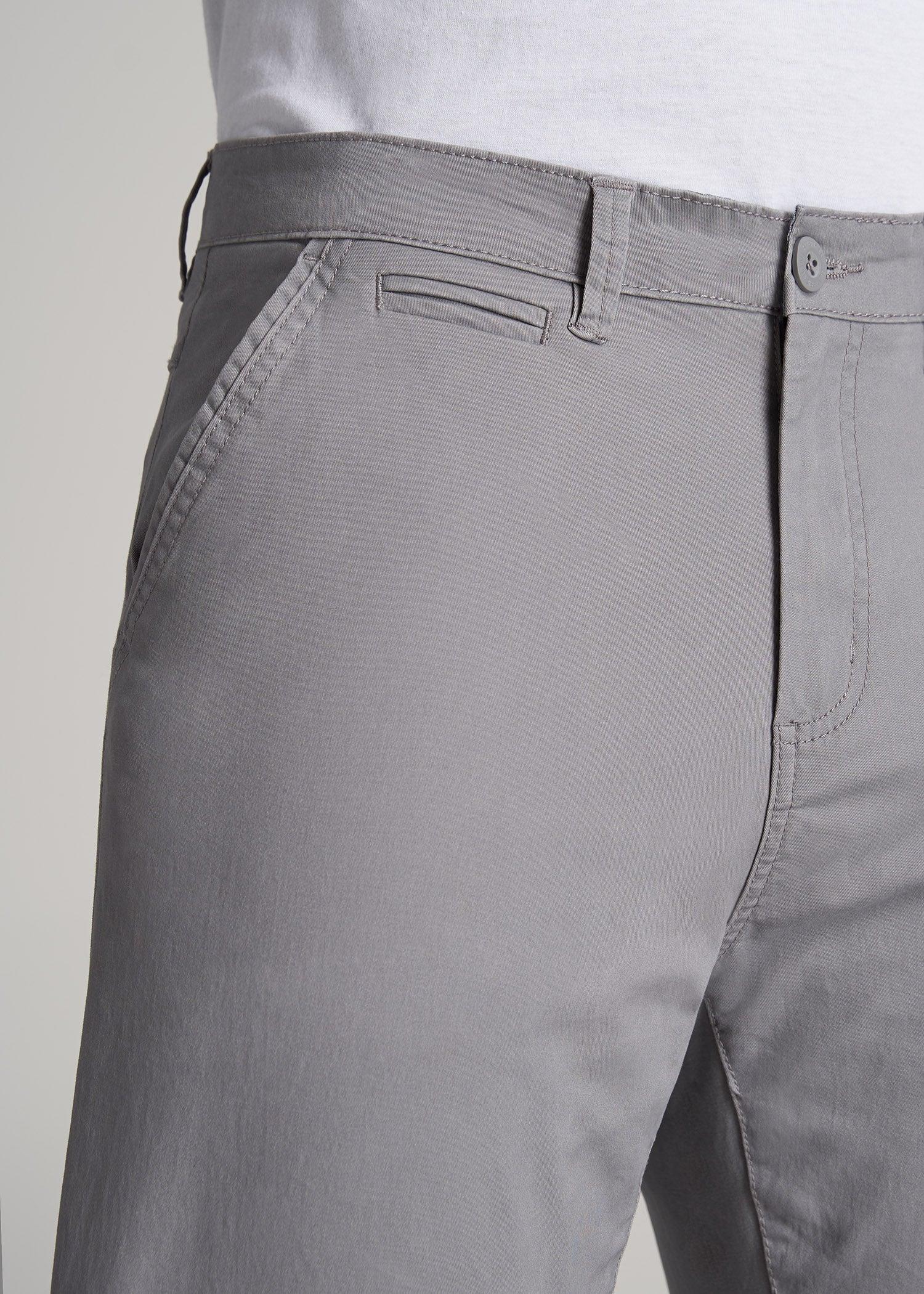 J1 STRAIGHT Leg Chinos for Tall Men in Chocolate Product Image