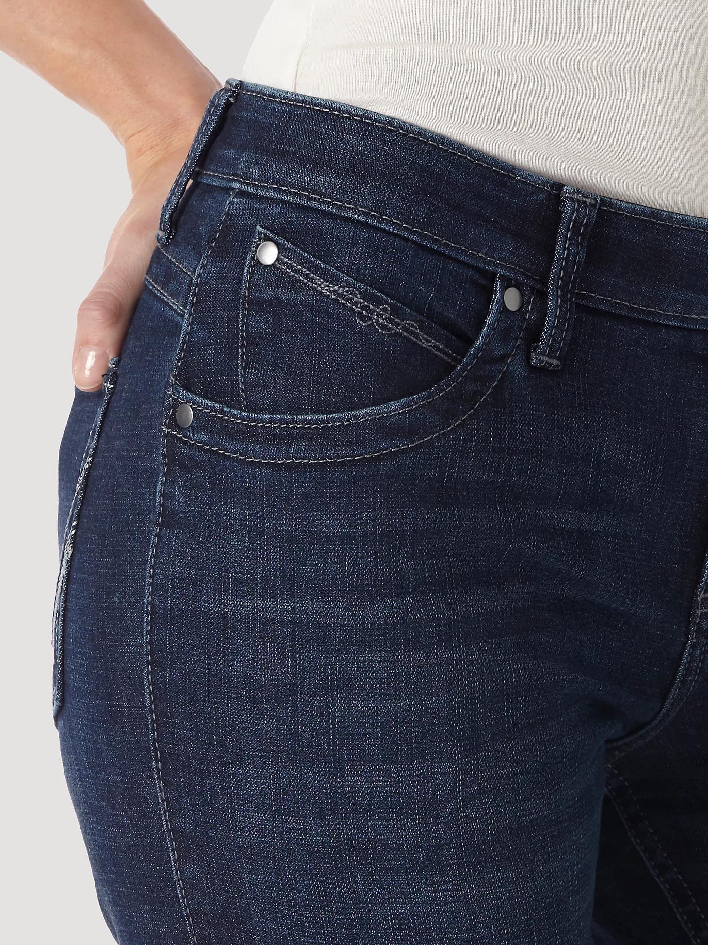 Women's Wrangler® Ultimate Riding Jean Q-Baby Mid-Rise Bootcut | Women's JEANS | Wrangler® Product Image