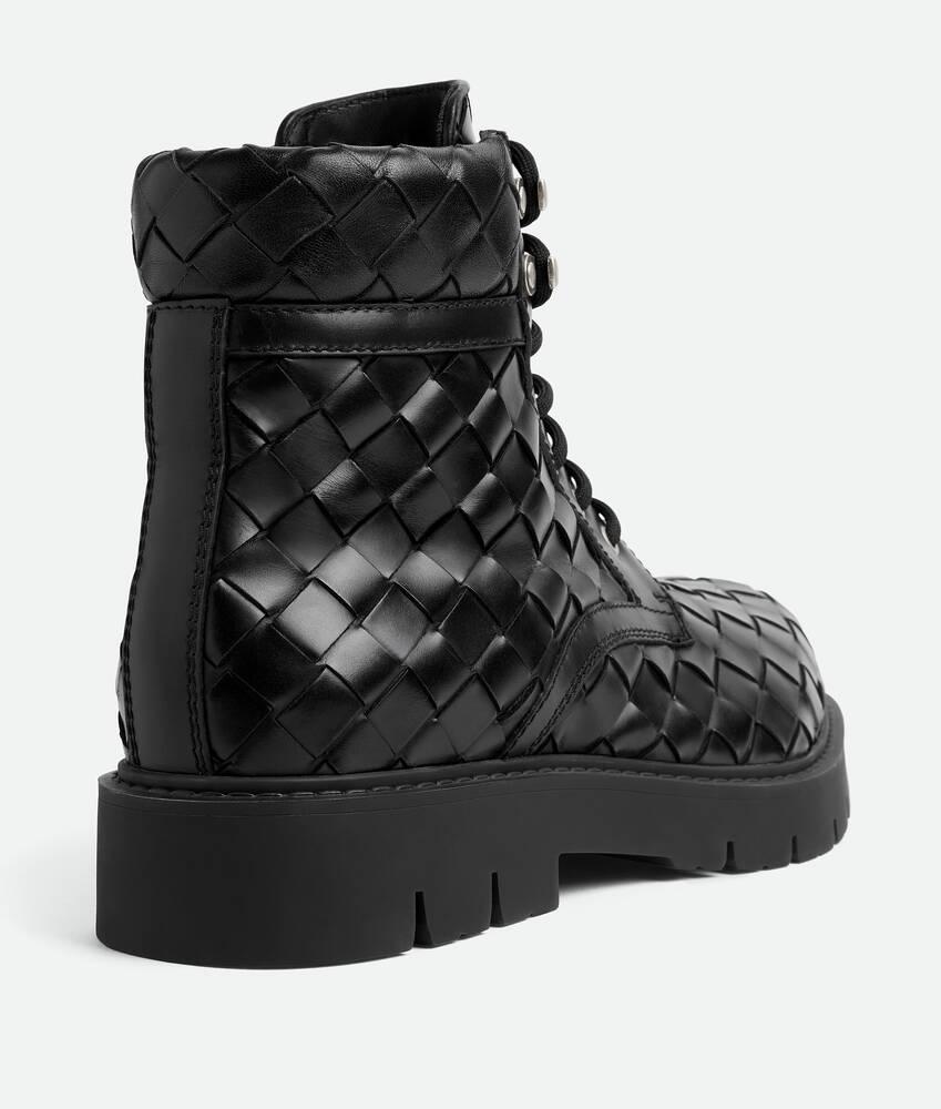 Men's Haddock Lace-Up Ankle Boot in Black Product Image