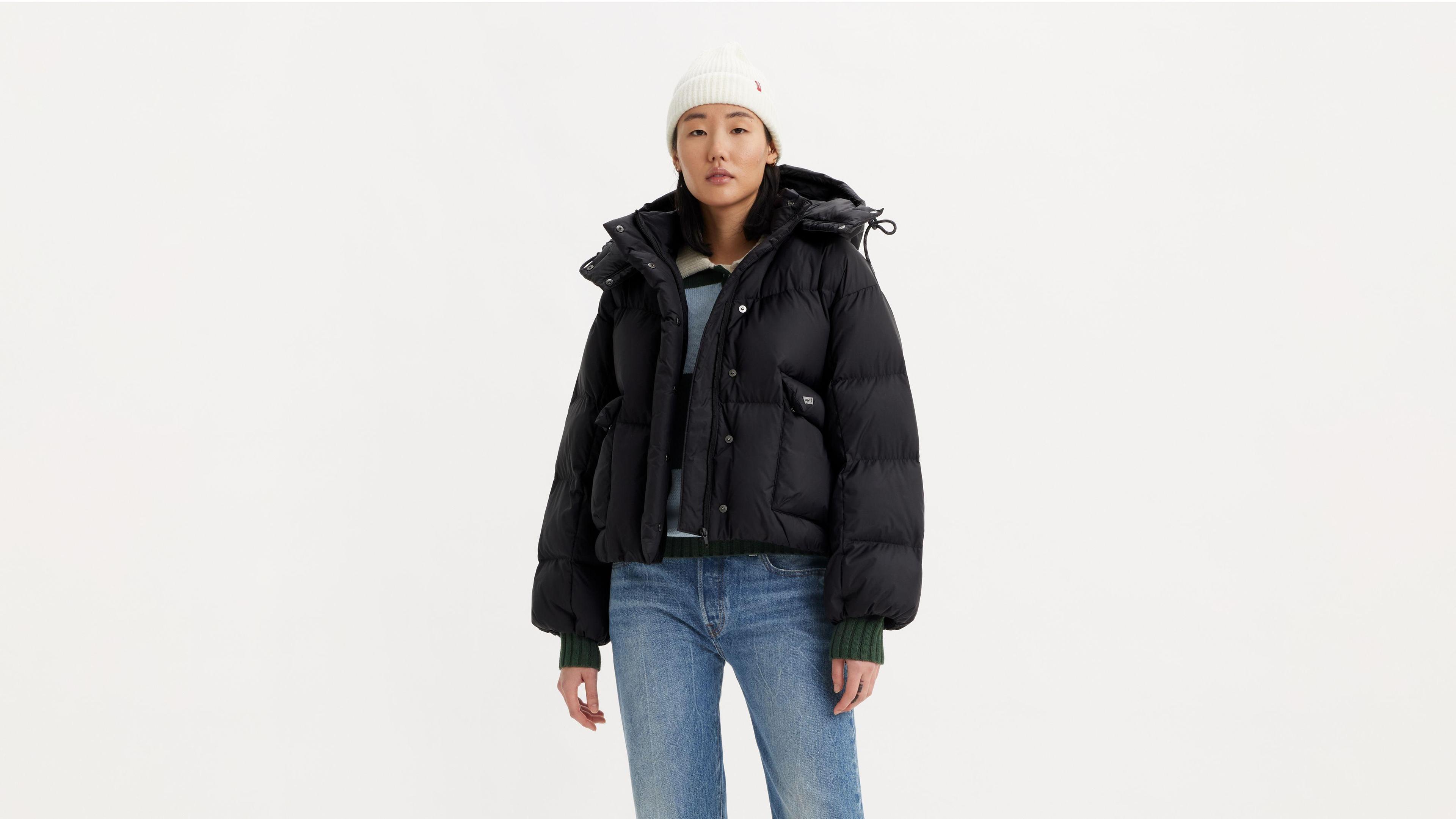 Western Short Bubble Puffer Jacket Product Image