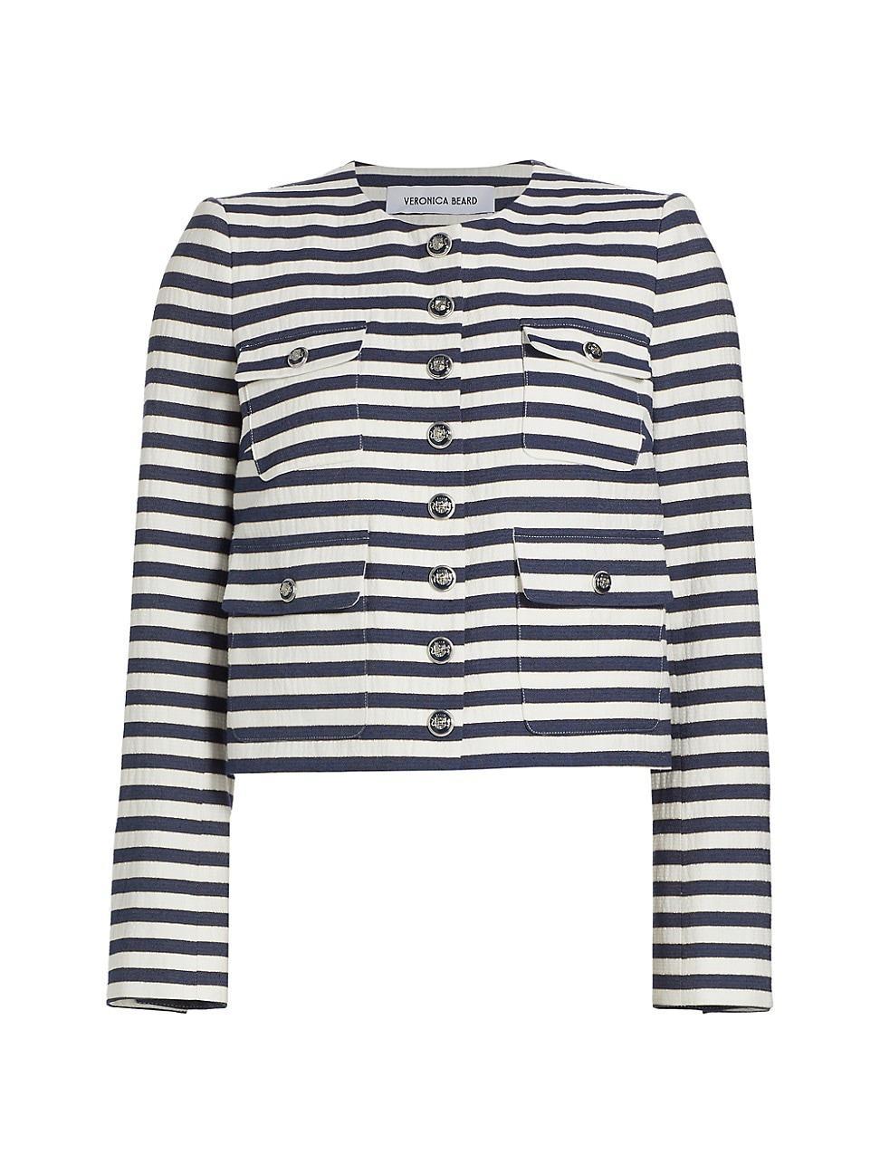 Womens Isa Striped Tailored Jacket Product Image