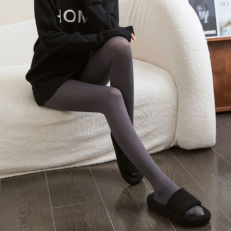 Plain Striped Tights Product Image