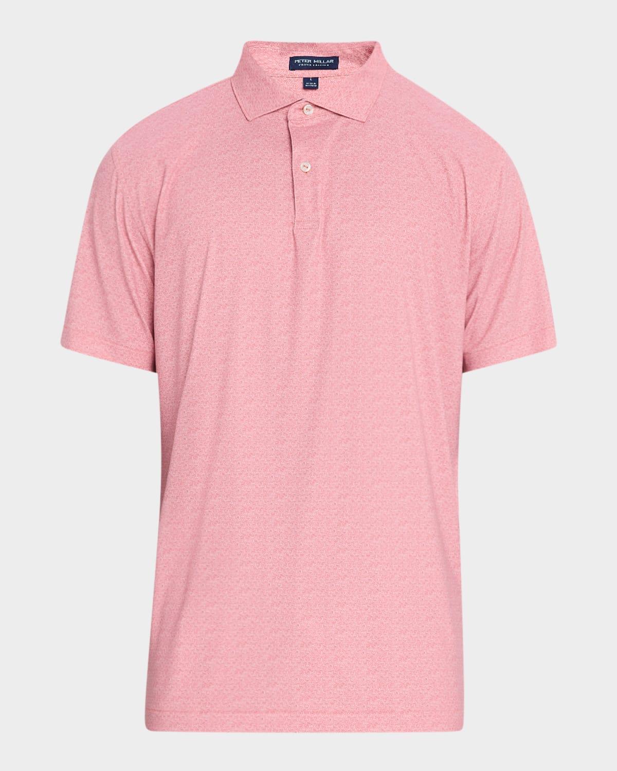 Mens Espresso Martini Performance Jersey Polo Shirt Product Image