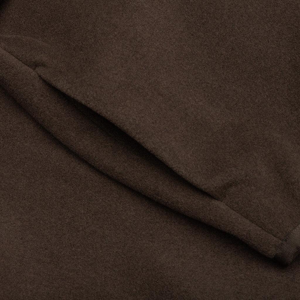 Printed Felpa Slim Fit Hoodie - Charcoal Male Product Image