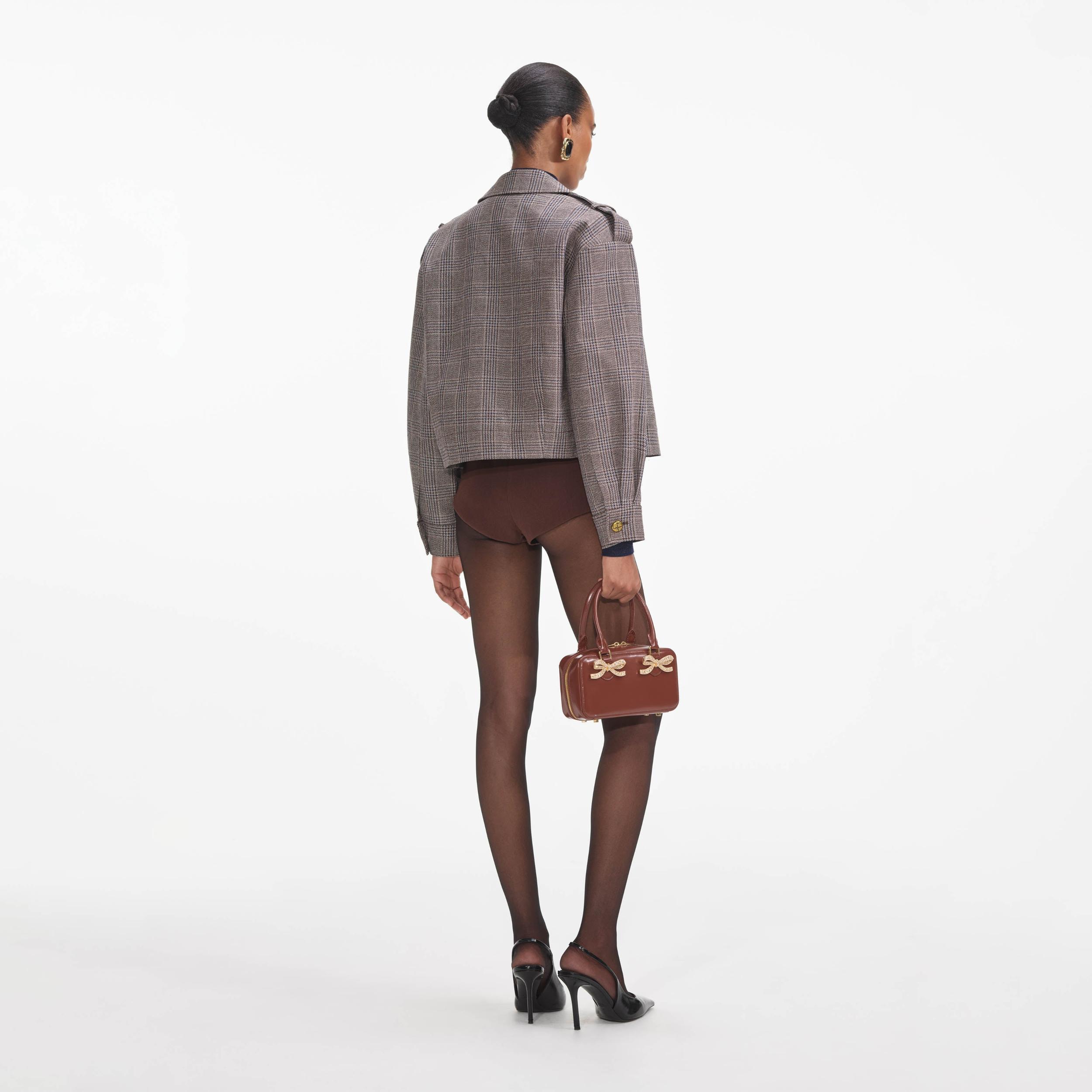 Brown Check Jacket Product Image