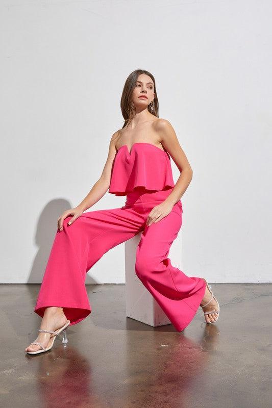 Off Shoulder Jumpsuit Product Image