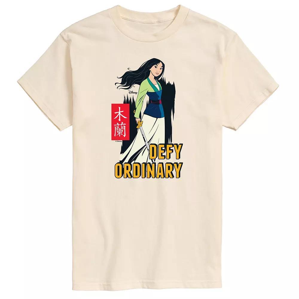 Disneys Mulan Mens Defy Ordinary Tee Product Image