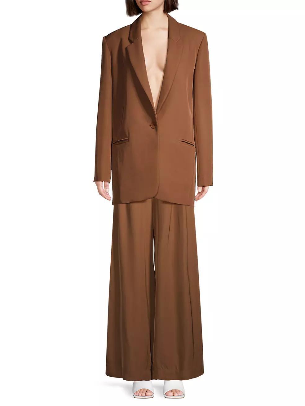 Habitual Pleated Wide-Leg Pants Product Image