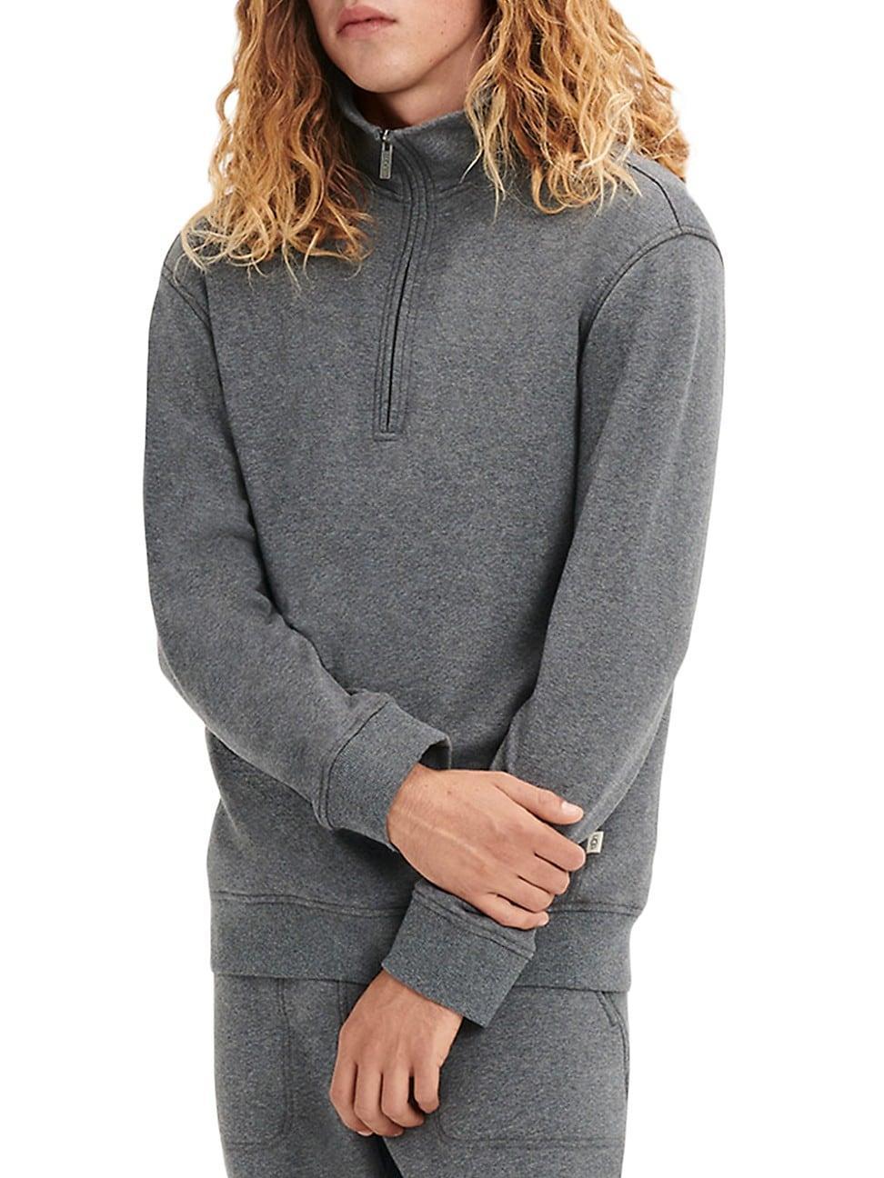 Mens Zeke Fleece Quarter-Zip Sweater Product Image