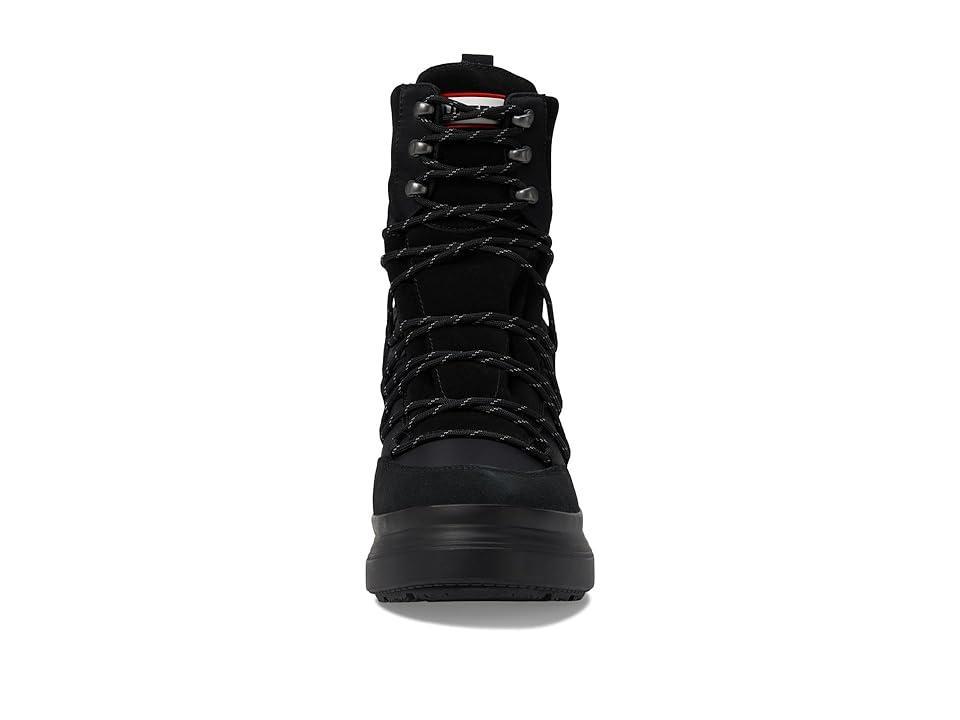 Hunter Discoverer Mid Lace-Up Leather Heel Boot Women's Shoes Product Image