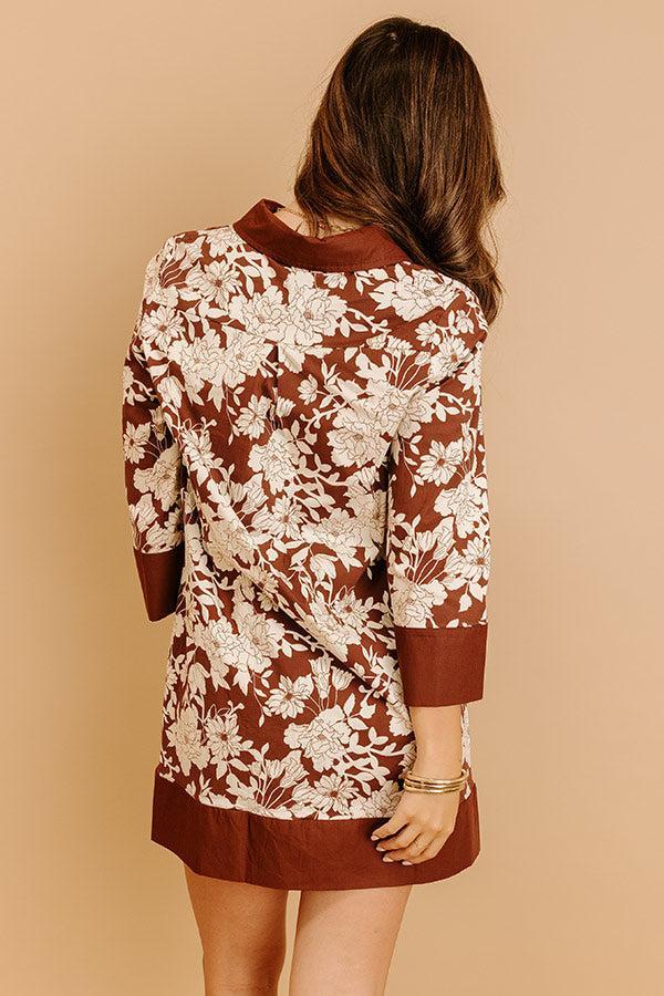 Sweet Harmony Floral Mini Dress Product Image