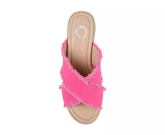 Journee Shanni Womens Wedge Sandals Product Image