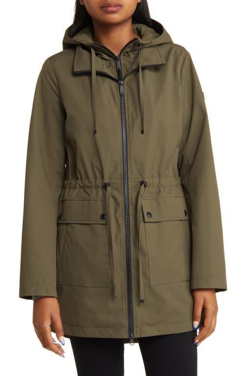 Womens Transitional Stretch Hooded Jacket Product Image
