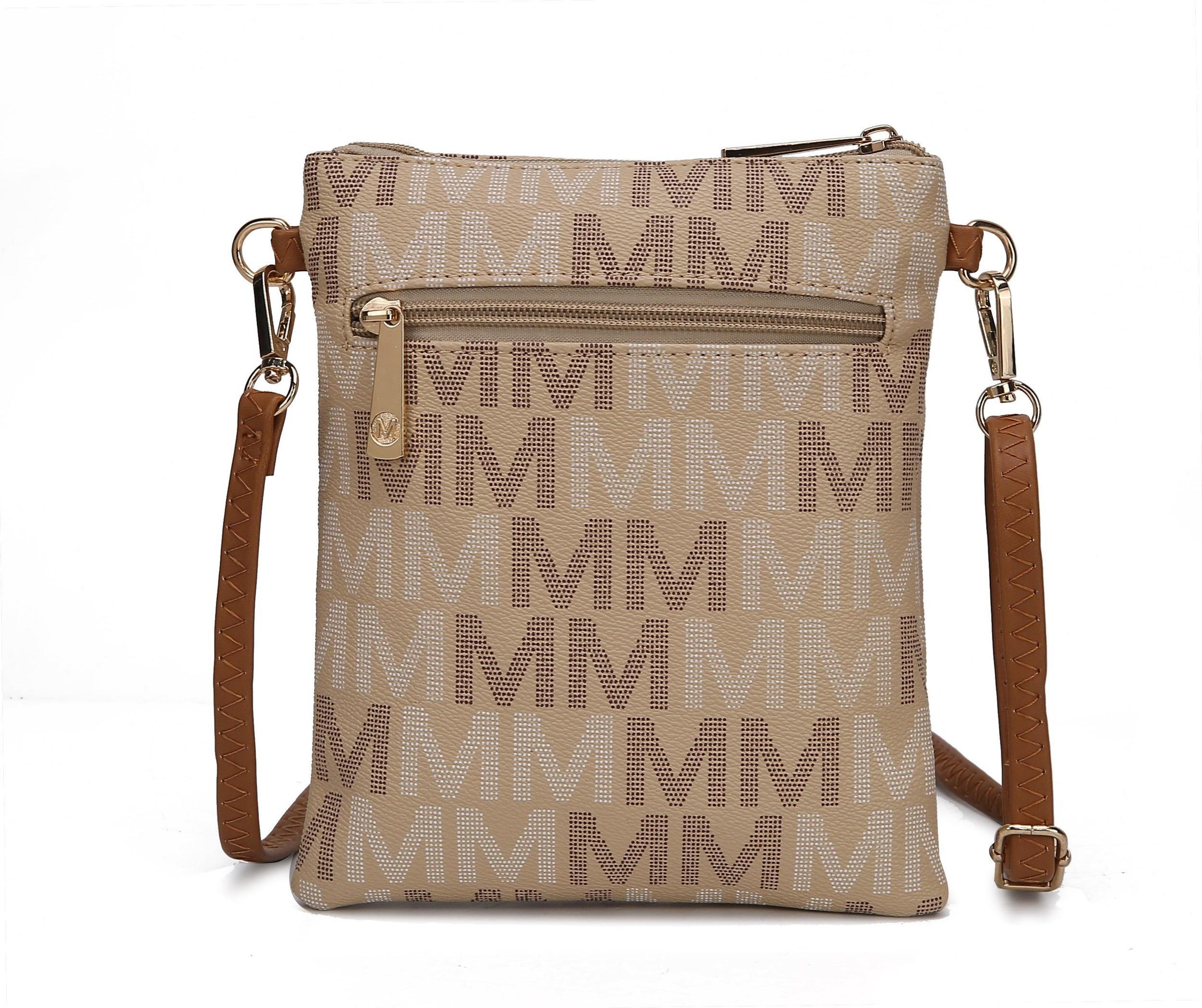 MKF Collection Women's Gaia Milan Signature Crossbody Bag Female Product Image