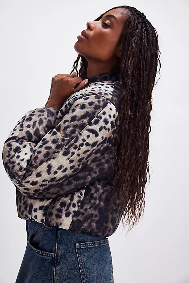 APPARIS  Leni Leopard Bomber Product Image