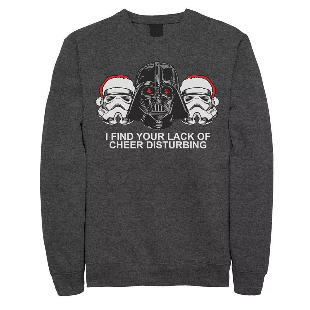 Men's Disney Frozen 2 Element Simple Text Stack Sweatshirt, Size: XL, Grey Heather Product Image