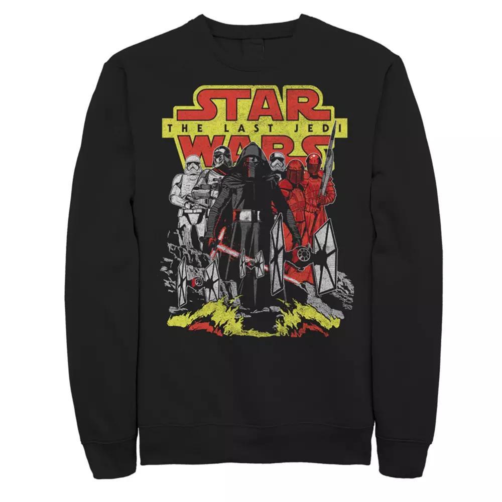 Men's Star Wars Dark Side Sweatshirt, Size: Small, Black Product Image