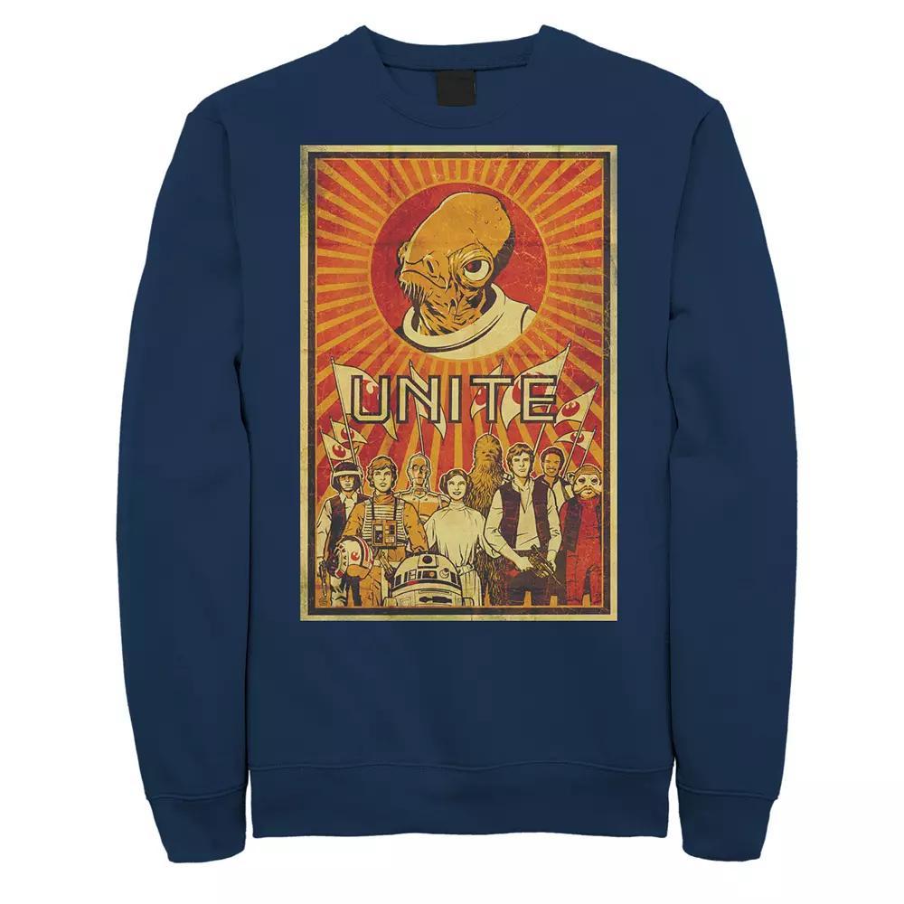 Men's Star Wars Rebels Unite Sweatshirt, Size: Large, Blue Product Image