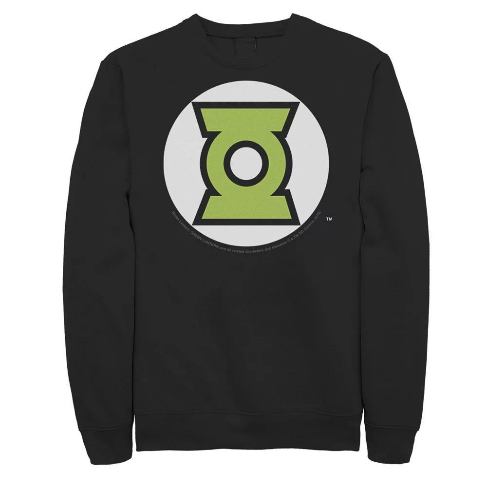 Men's Green Lantern Vintage Logo Tee, Size: 3XL, Black Product Image