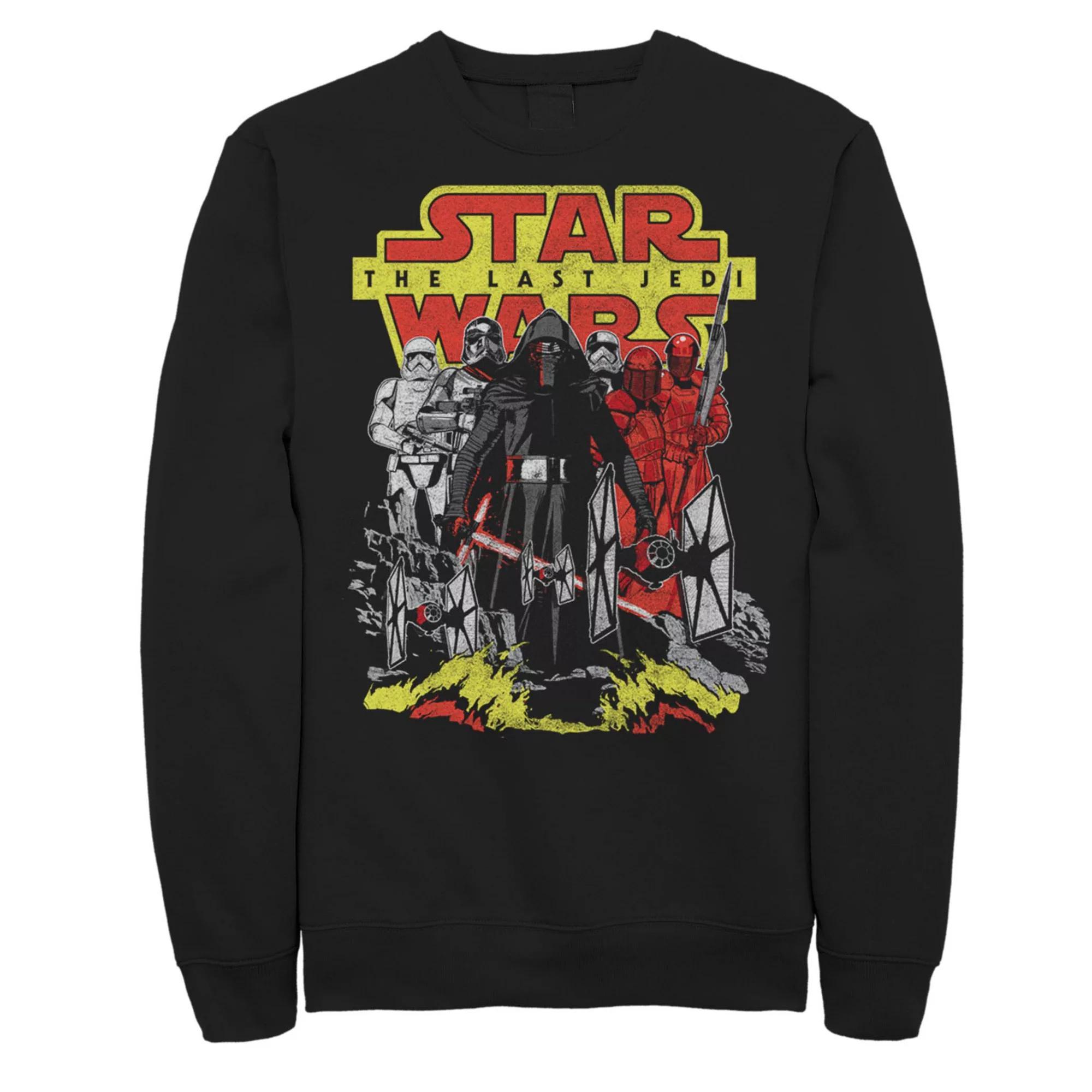 Men's Star Wars Dark Side Sweatshirt, Size: Small, Black Product Image
