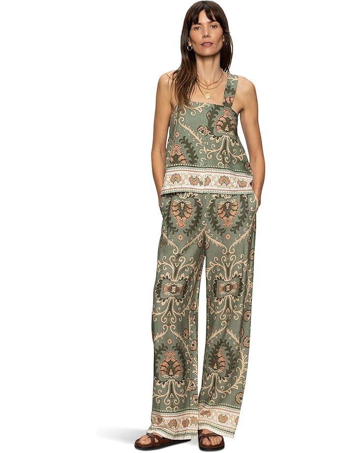 Soft Marine Wide Leg Crop Product Image