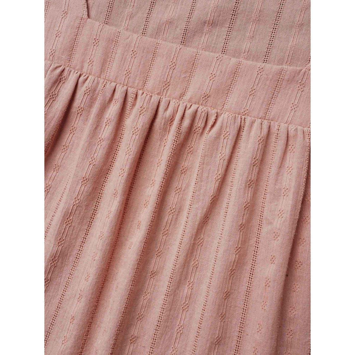 Plus Size Dirtypink Cotton Square Neck Ruffled Sleeve Shirt Women Elegant Short sleeve Square Neck Everyday Blouses BloomChic 26/4X Product Image