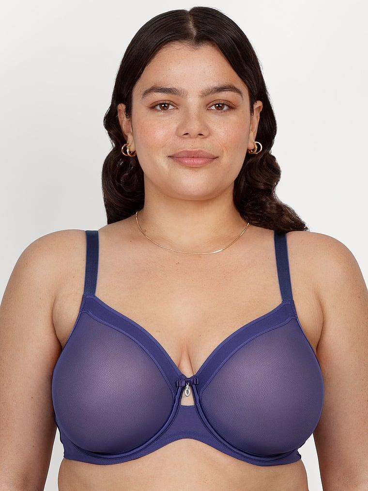 Sheer Mesh Unlined Bra Product Image