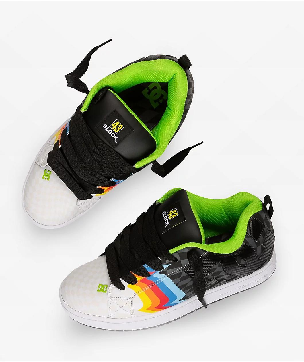 DC x 43i Multi Court Graffik Skate Shoes Product Image
