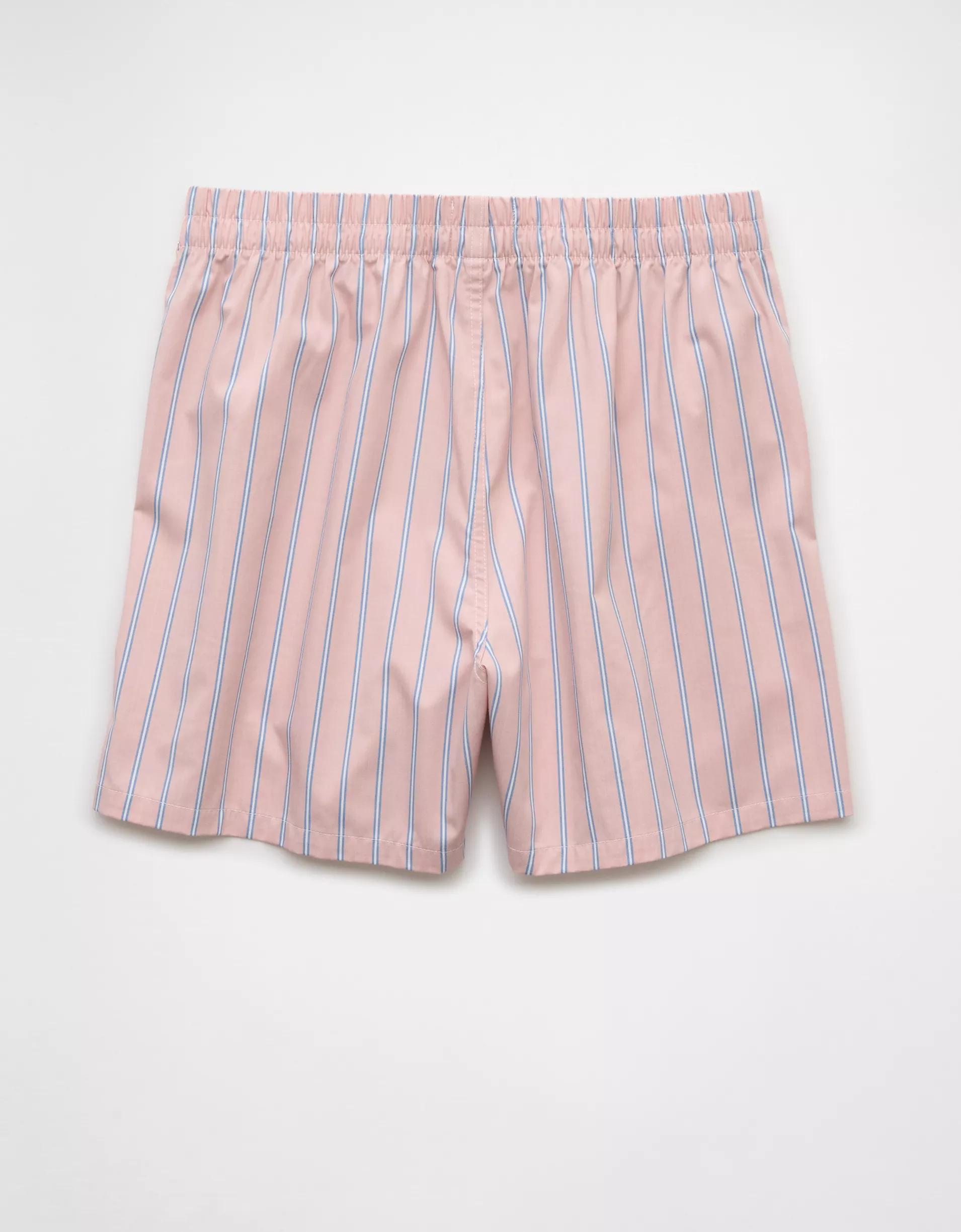AEO Men's Striped Poplin Pocket Boxer Short Product Image