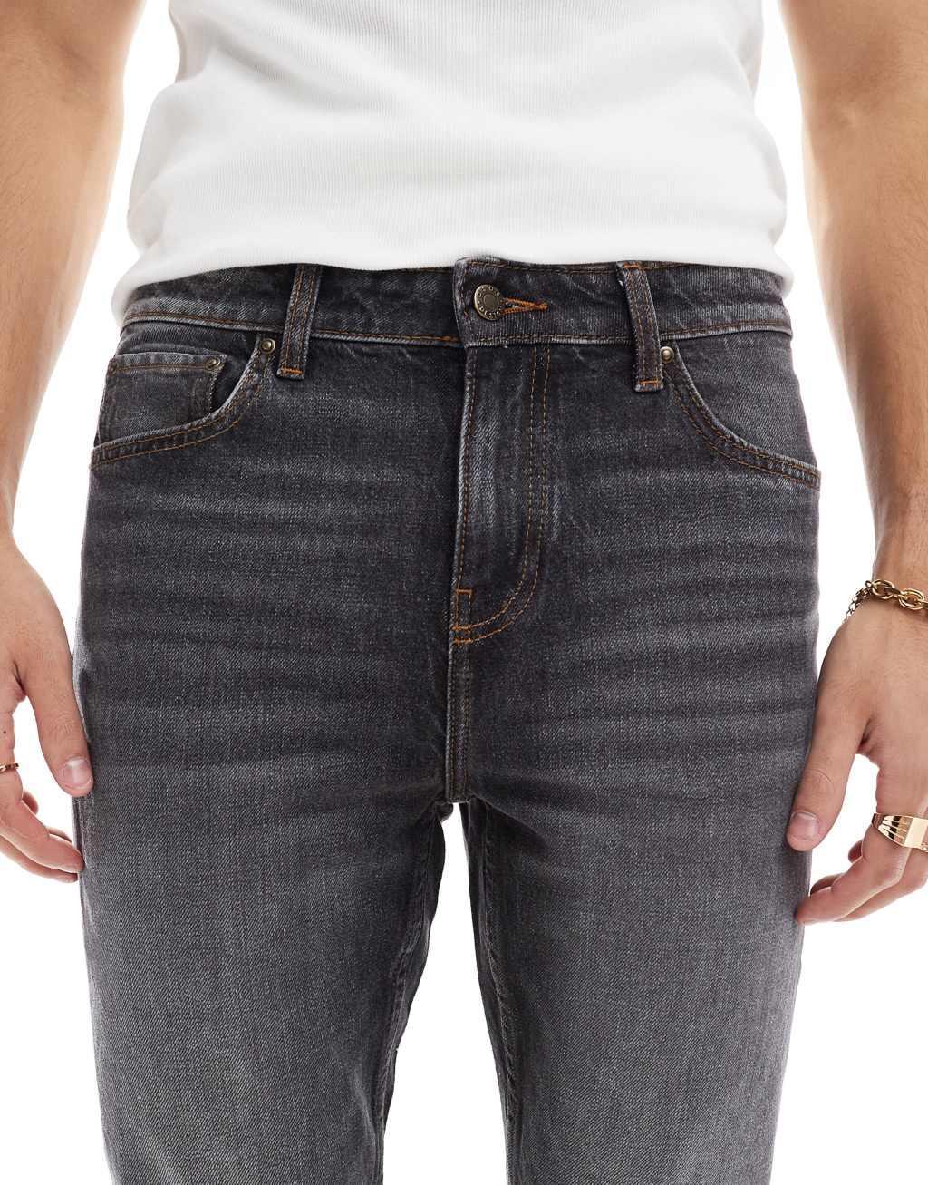 ASOS DESIGN skinny jeans in black Product Image