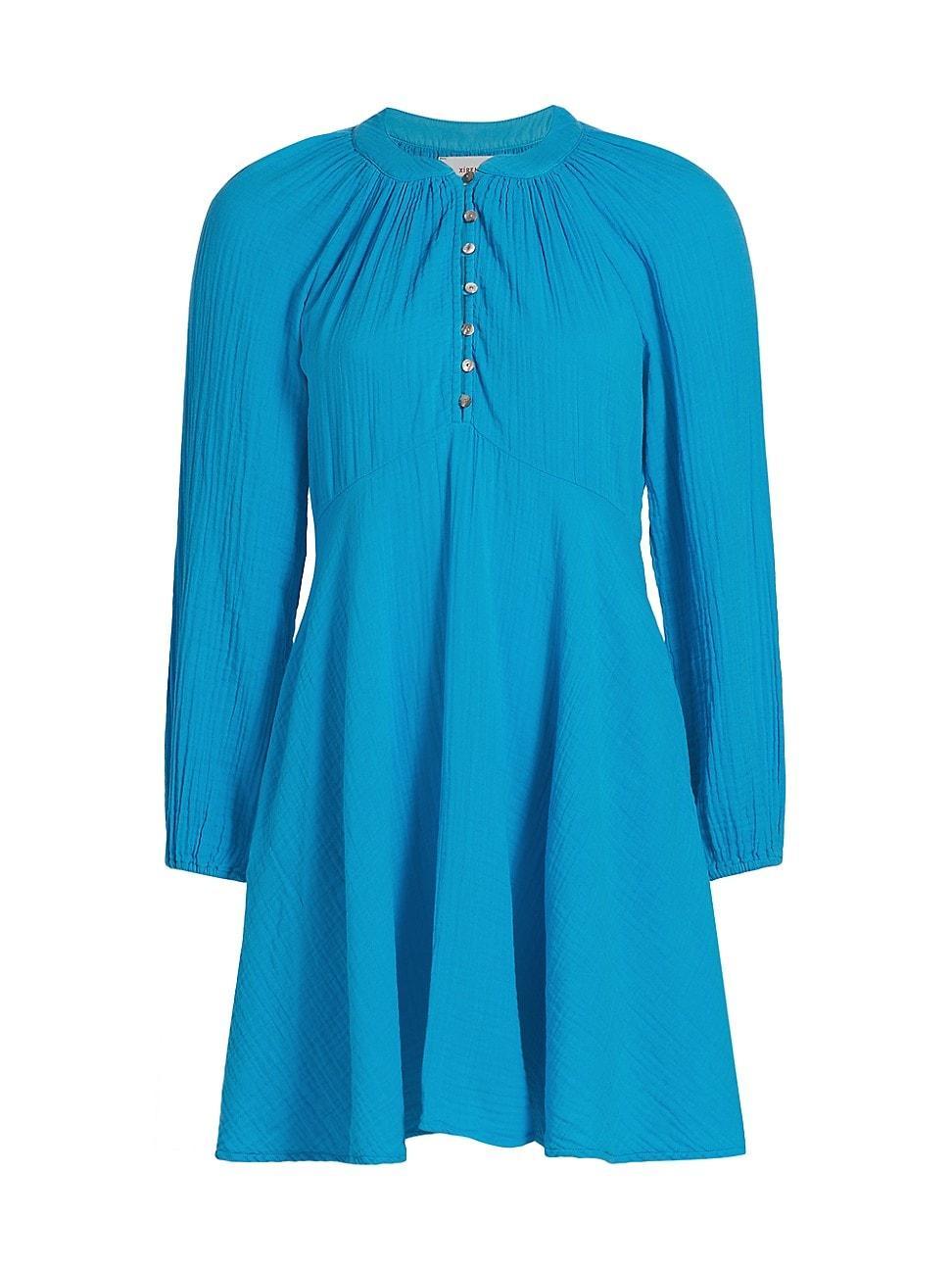 Womens Lucinda Cotton Minidress Product Image