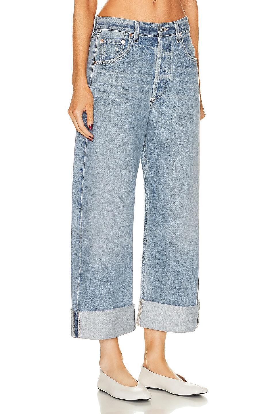 Ayla High-Rise Wide-Leg Jeans Product Image