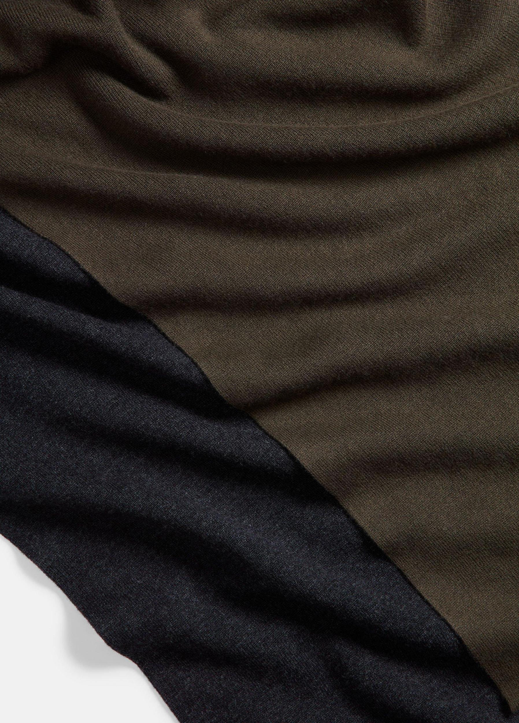 Womens Wool And Cashmere Double-Face Cape, Camel Grey Vince Product Image