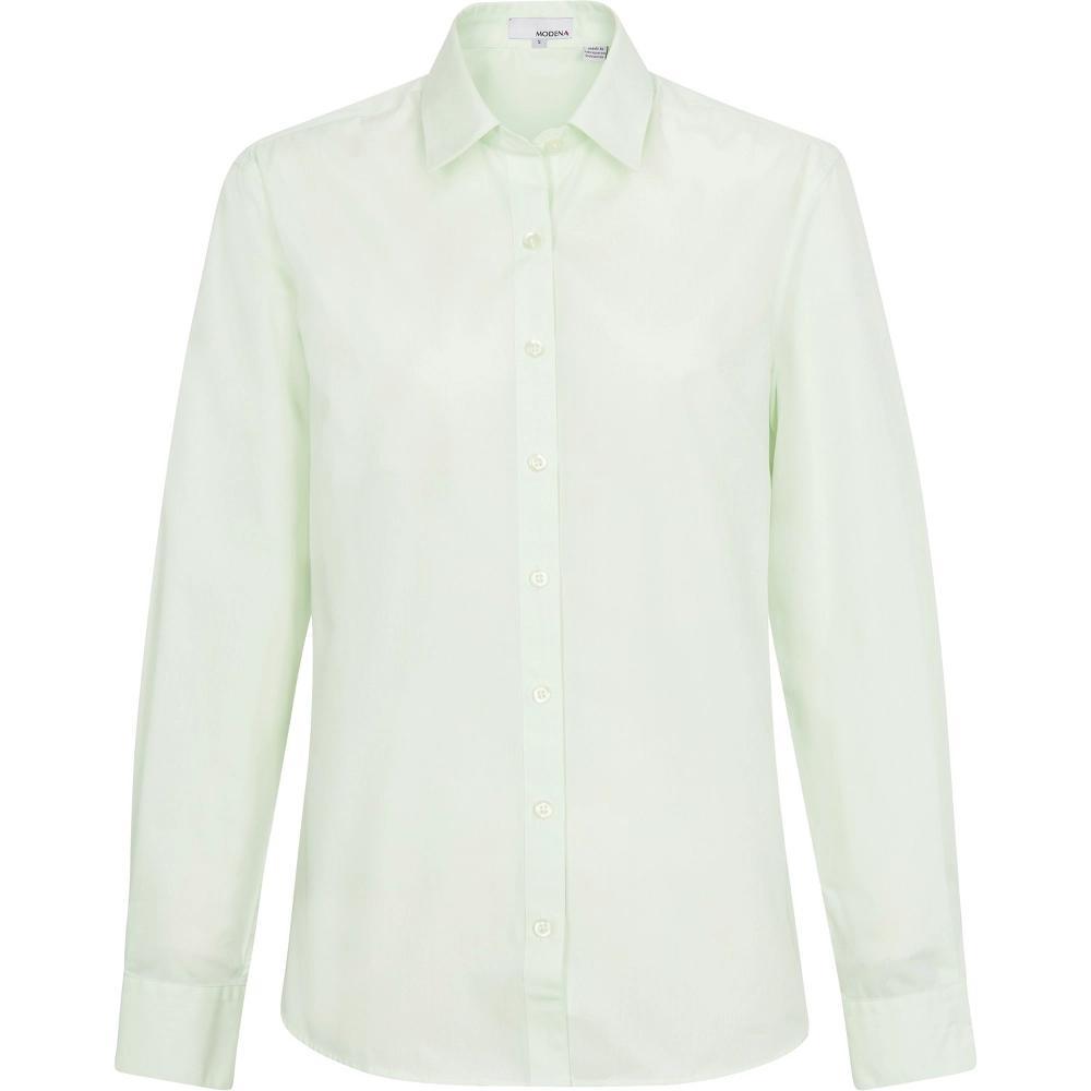 Women's Button Down Long Sleeve Poplin Dress Shirts for Work Office Business Casual Blouse Tops (Available in Plus Size) Product Image