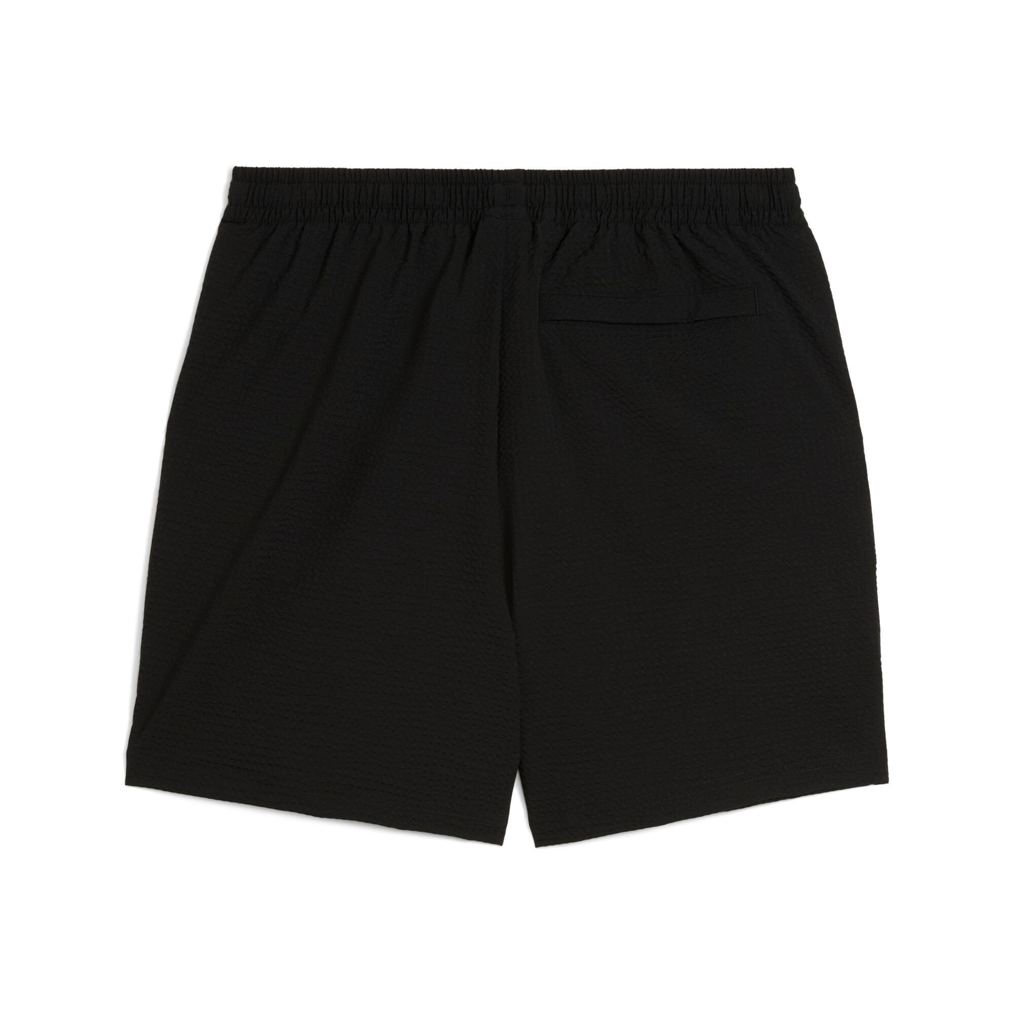 WARDROBE ESSENTIALS Men's Seersucker Relaxed 6" Shorts Product Image
