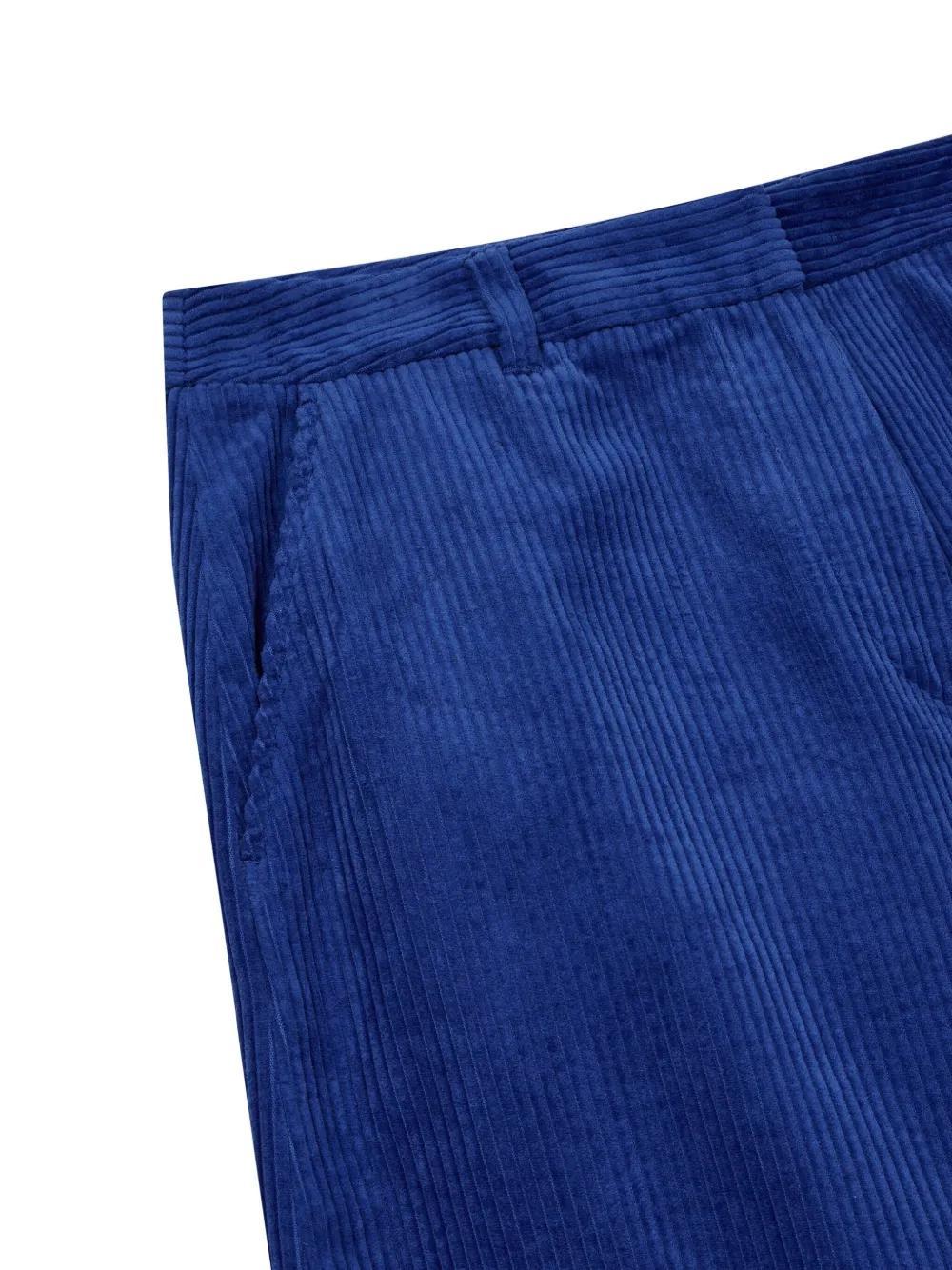corduroy wide-leg trousers Product Image